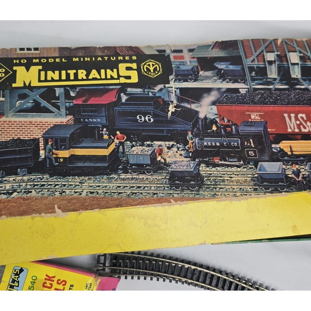 Atlas N Scale Curved Track Lot Flexible Two-Rail DC Analog MPN 2520 2526